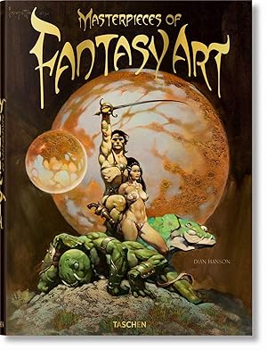 Masterpieces of Fantasy Art - XXL size 12.95 x 2.56 x 18.78"