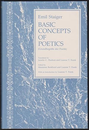 Bild des Verkufers fr BASIC CONCEPTS OF POETICS zum Verkauf von Easton's Books, Inc.