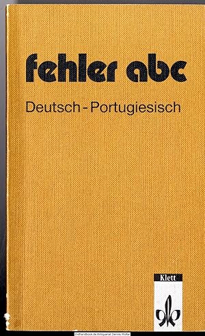 Fehler-ABC. Deutsch-Portugiesisch