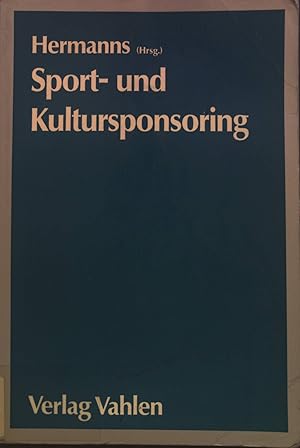 Image du vendeur pour Sport- und Kultursponsoring. mis en vente par books4less (Versandantiquariat Petra Gros GmbH & Co. KG)