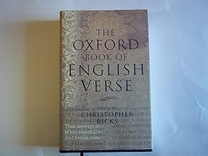 Imagen del vendedor de The Oxford Book of English Verse a la venta por Carmarthenshire Rare Books