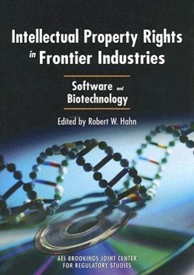 Bild des Verkufers fr Intellectual Property Rights in Frontier Industries: Software and Biotechnology zum Verkauf von moluna