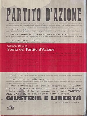 Immagine del venditore per Storia del Partito d'Azione venduto da Librodifaccia