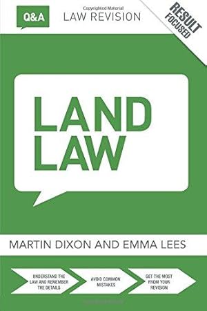 Immagine del venditore per Q&A Land Law (Questions and Answers) venduto da WeBuyBooks