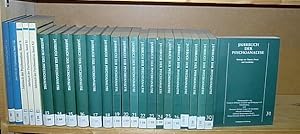 Jahrbuch der Psychoanalyse. Konvolut von 24 Bänden der Reihe: 7, 8, 10-31 (1974-1993).