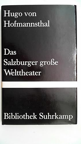 Das Salzburger große Welttheater, Bibliothek Suhrkamp Band 565