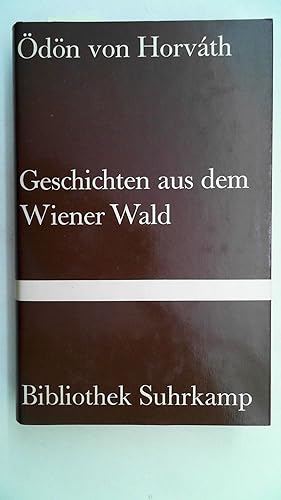 Image du vendeur pour Geschichten aus dem Wiener Wald - Bibliothek Suhrkamp Band 247, mis en vente par Antiquariat Maiwald