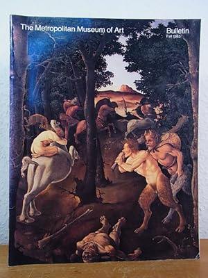 Seller image for Early Renaissance Narrative Painting in Italy (The Metropolitan Museum of Art Bulletin Fall 1983) for sale by Antiquariat Weber