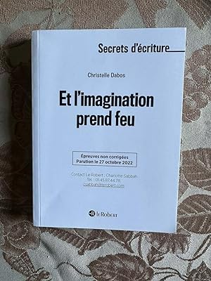 Bild des Verkufers fr Et l'imagination prend feu zum Verkauf von Dmons et Merveilles