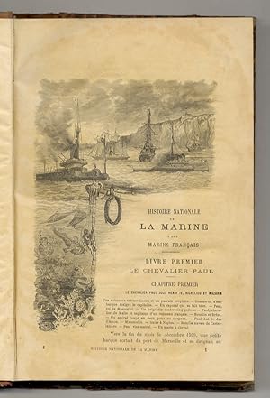 Bild des Verkufers fr Histoire nationale de la Marine et des marins franais (depuis Jean-Bart jusqu' nos jours). zum Verkauf von Libreria Oreste Gozzini snc