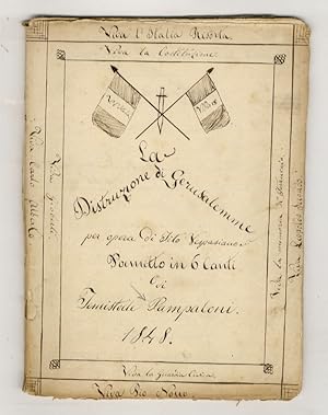 La distruzione di Gerusalemme per opera di Tito Vespasiano. Poemetto in 6 canti di Temistocle Pam...