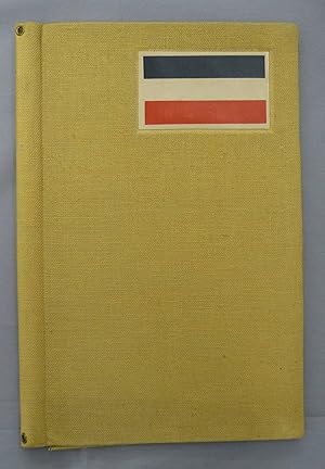 Image du vendeur pour Briefpapier- oder Prospektmappe mit Reichsflagge. mis en vente par Antiquariat Schwarz & Grmling GbR