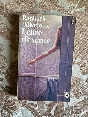Seller image for Lettre d'excuse for sale by Dmons et Merveilles