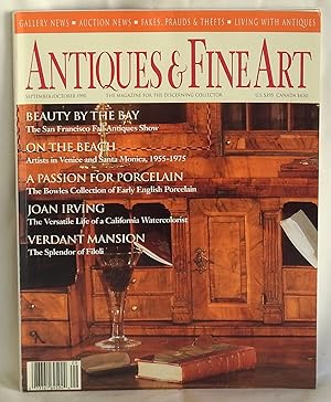 Seller image for Antiques & Fine Art September/October 1990 for sale by Argyl Houser, Bookseller