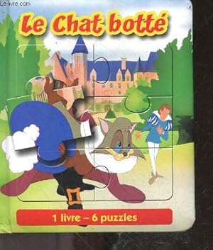 Seller image for Le chat botte - 1 livre, 6 puzzles for sale by Le-Livre