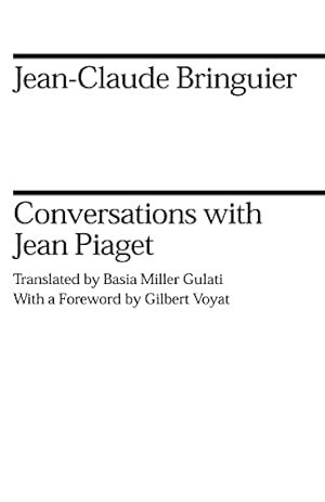 Imagen del vendedor de Conversations with Jean Piaget (Midway Reprint) a la venta por ZBK Books