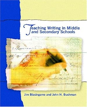 Seller image for Teaching Writing in Middle and Secondary Schools for sale by ZBK Books