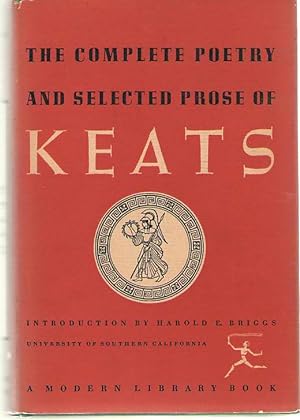 Seller image for The Complete Poetry And Selected Prose Of John Keats for sale by Dan Glaeser Books