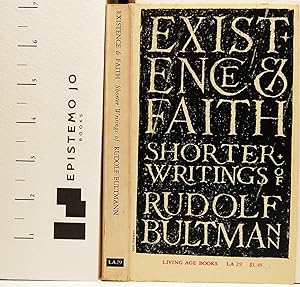 Seller image for Existence and Faith: Shorter Writings of Rudolf Bultmann for sale by Epistemo Jo Books