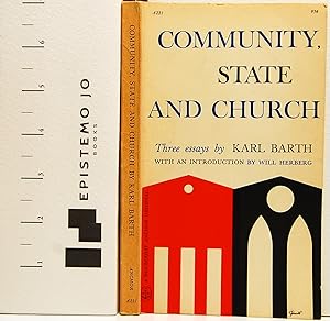 Imagen del vendedor de Community, State, and Church: Three Essays a la venta por Epistemo Jo Books