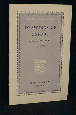 Image du vendeur pour Drawings of Oxford 1811-1827 (Bodleian Picture Books) mis en vente par Books by White/Walnut Valley Books