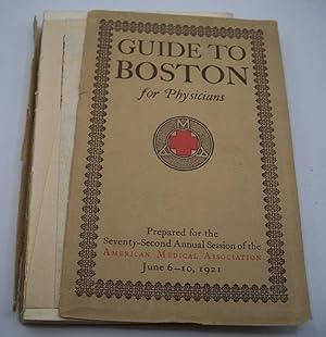Seller image for Guide to Boston for Physicians: Prepared for the 72nd Annual Session of the American Medical Association 1921 for sale by Easy Chair Books