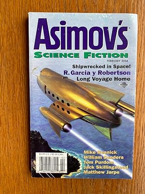Bild des Verkufers fr Asimov's Science Fiction February 2004 zum Verkauf von Scene of the Crime, ABAC, IOBA
