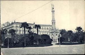 Bild des Verkufers fr Ansichtskarte / Postkarte Madrid, Spanien, Kolumbus-Denkmal zum Verkauf von akpool GmbH