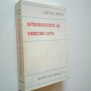 Imagen del vendedor de Introduccin al Derecho Civil a la venta por MAUTALOS LIBRERA