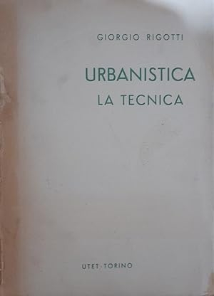 Bild des Verkufers fr Urbanistica. La tecnica zum Verkauf von librisaggi