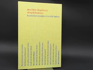 Simplicissimus. Kuenstler-Kneipe [Künstler-Kneipe] & Kathi Kobus. [Die Graphischen Bücher, Erstli...