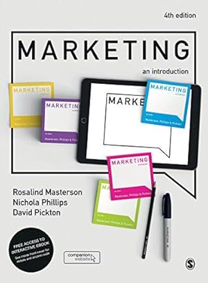 Bild des Verkufers fr Marketing: An Introduction zum Verkauf von WeBuyBooks