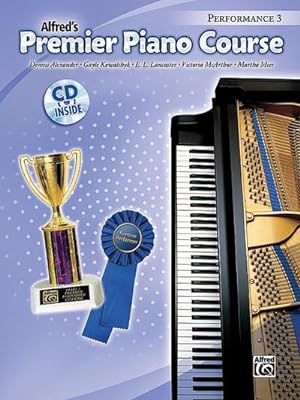Bild des Verkufers fr Premier Piano Course Performance, Bk 3 : Book & CD zum Verkauf von AHA-BUCH GmbH