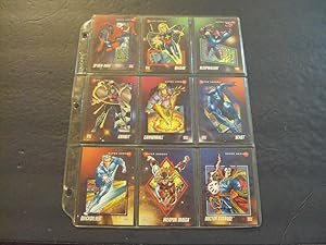 Complete 200 Card Set Marvel Universe Cards 1992 Impel