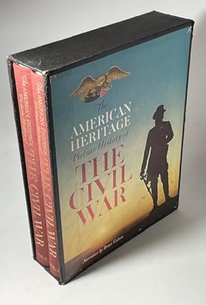 Image du vendeur pour The American Heritage Picture History of the Civil War ~ Two Volume Set mis en vente par BookEnds Bookstore & Curiosities
