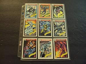 Incomplete 162 Card Set Marvel Universe Cards Missing #162 1990 Impel