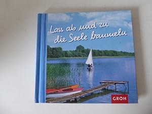 Bild des Verkufers fr Lass ab und zu die Seele baumeln. Hardcover zum Verkauf von Deichkieker Bcherkiste