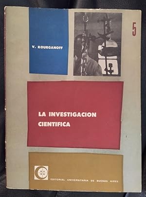 Imagen del vendedor de La investigacin cientfica a la venta por Librera Ofisierra