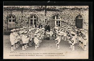 Image du vendeur pour Carte postale Saint-Fraimbault-de-Prires, Fanfare des Petits Orphelins de Saint-Georges-de-Lisle mis en vente par Bartko-Reher