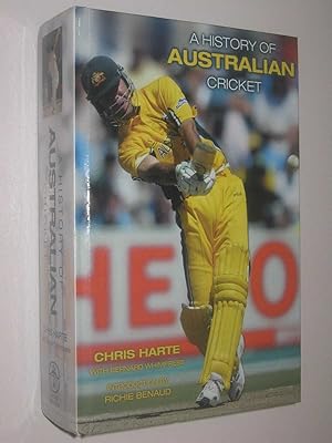 Bild des Verkufers fr A History of Australian Cricket zum Verkauf von Manyhills Books