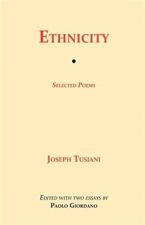 Seller image for Ethnicity: Selected Poems for sale by GreatBookPrices