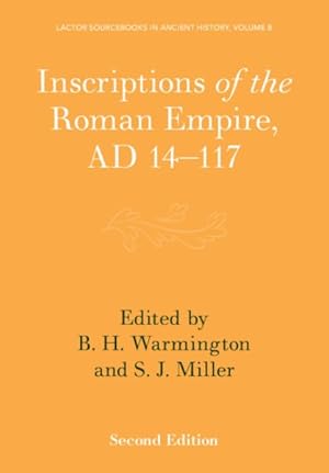 Image du vendeur pour Inscriptions of the Roman Empire, Ad 14 "117 mis en vente par GreatBookPricesUK