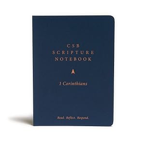 Immagine del venditore per Chiristian Standard Bible Scripture Notebook, 1 Corinthians : Read - Reflect - Respond venduto da GreatBookPrices