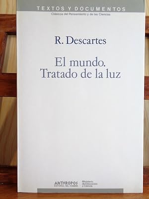 Seller image for EL MUNDO. TRATADO DE LA LUZ (Edicin Bilinge Espaol-Francs). for sale by LIBRERA ROBESPIERRE