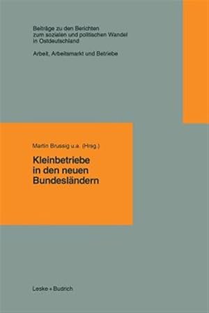 Seller image for Kleinbetriebe in Den Neuen Bundeslndern -Language: german for sale by GreatBookPrices