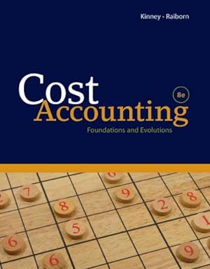 Immagine del venditore per Cost Accounting: Foundations and Evolutions (Available Titles CengageNOW) venduto da ZBK Books