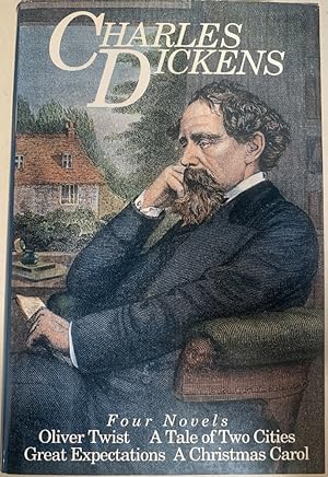 Bild des Verkufers fr Charles Dickens Four Novels: Oliver Twist, A Tale of Two Cities, Great Expectations, A Christmas Carol zum Verkauf von Chaparral Books