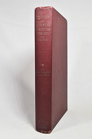 Image du vendeur pour A HISTORY OF MEDIAEVAL POLITICAL THEORY IN THE WEST, VOL. I: THE SECOND CENTURY TO THE NINTH mis en vente par Lost Time Books