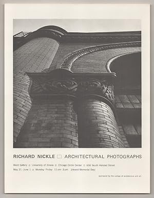 Seller image for Architectural Photographs for sale by Jeff Hirsch Books, ABAA