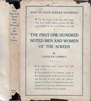 The First One Hundred Noted Men and Women of the Screen